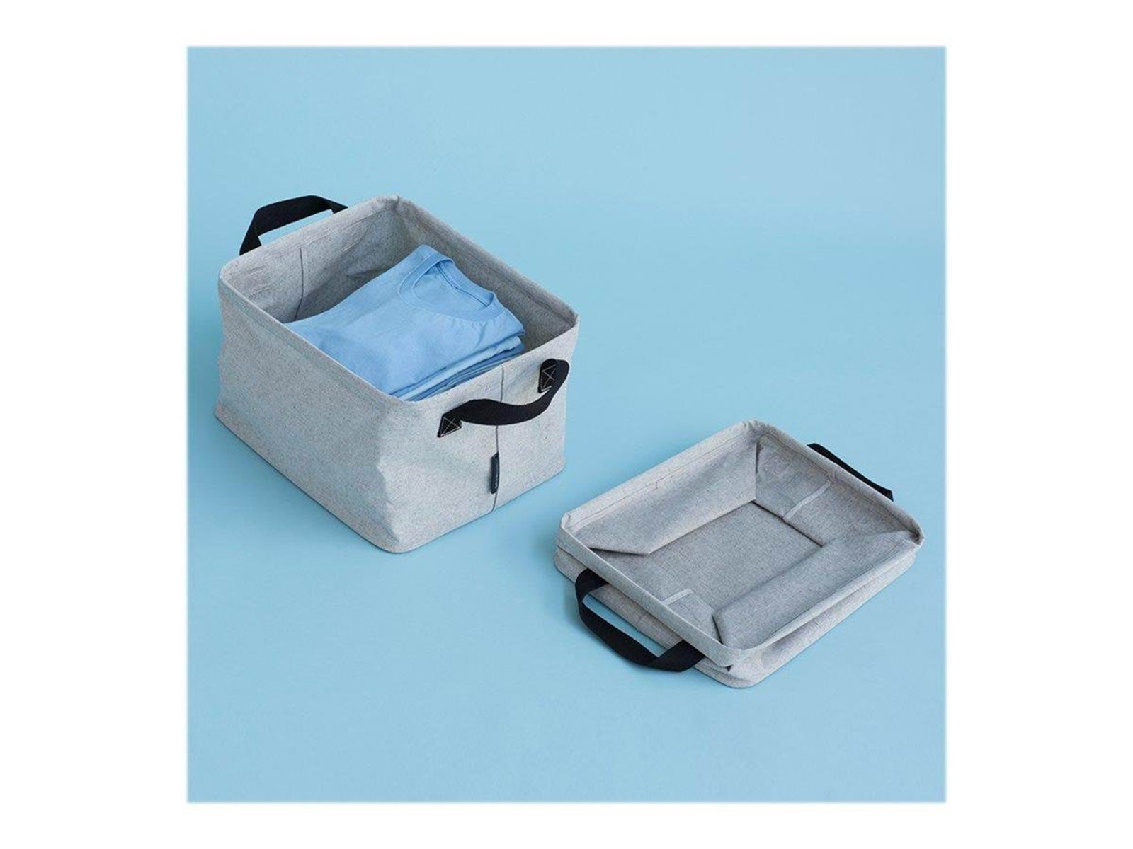 brabantia - laundry basket - 35 L - grey brabantia - laundry basket - 35 L - grey